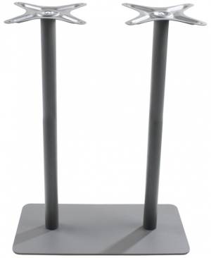 Подстолье металлическое барное Lotus Square 750х400х1100 мм