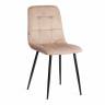 Стул CHILLY (mod. JSC-220) / 1 шт. в упаковке Велюр/металл , 44,5х52,5х88 см, Beige (бежевый) HLR8 / черный бежевый Велюр/металл Стул CHILLY (mod. JSC-220) / 1 шт. в упаковке Велюр/металл , 44,5х52,5х88 см, Beige (бежевый) HLR8 / черный бежевый Велюр/металл
