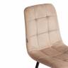 Стул CHILLY (mod. JSC-220) / 1 шт. в упаковке Велюр/металл , 44,5х52,5х88 см, Beige (бежевый) HLR8 / черный бежевый Велюр/металл Стул CHILLY (mod. JSC-220) / 1 шт. в упаковке Велюр/металл , 44,5х52,5х88 см, Beige (бежевый) HLR8 / черный бежевый Велюр/металл