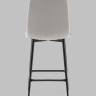 Стул полубарный Одди велюр светло-серый