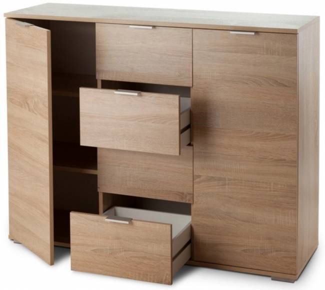 Комод НК-4 дуб сонома