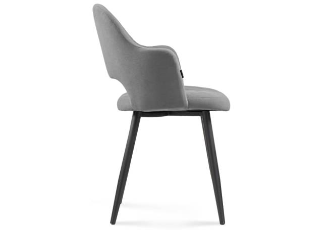 Гутрид ромбы спереди серый / черный