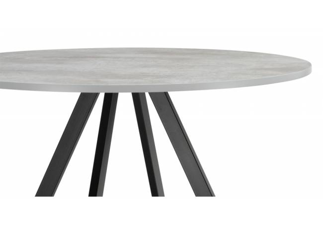 Баргел 90х90х75 бетон / черный