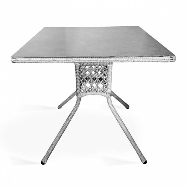 Стол квадратный разборный BROWN, серый