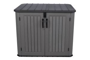 Ящик пластиковый WoodLook, 1380 л, серый