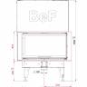 Дровяная топка BeF Therm V 10 CP/CL, левый угол