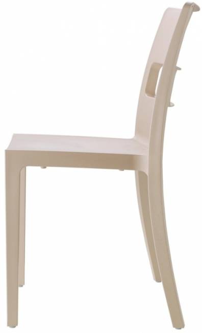 Стул пластиковый Sai Go Green тортора 480х510х820 мм