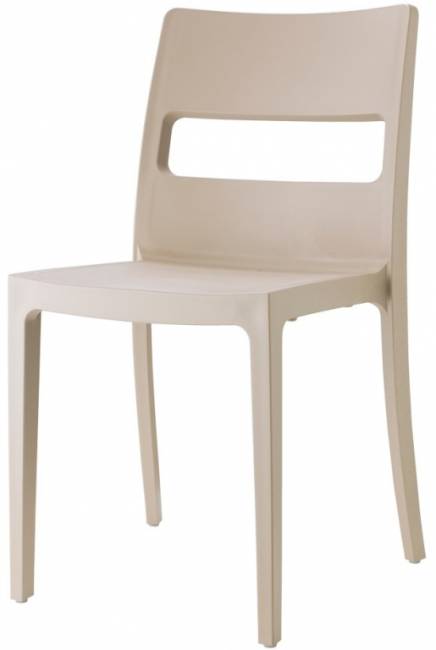 Стул пластиковый Sai Go Green тортора 480х510х820 мм