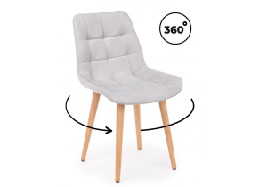 Челси 360 светло-серый (zd 960) / светлое дерево np