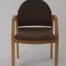 Стул-кресло Джуно 2.0 натур/коричневый
