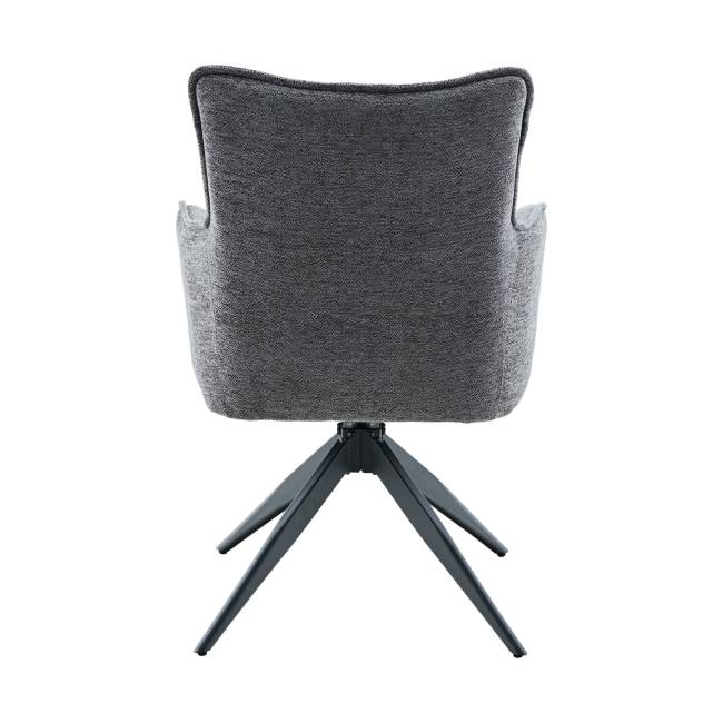 Стул DikLine 6826 т.к Серая Raven 15, опоры черные