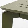 Обеденный стол из алюминия GONZO раздвижной 200/300 см олива  Joygarden