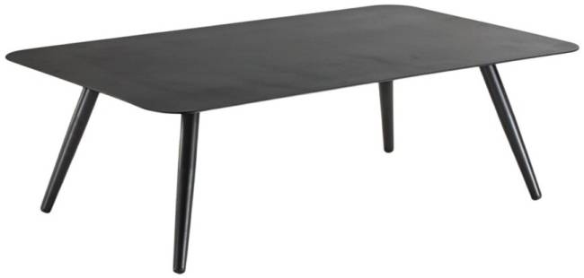 Столик металлический кофейный Jolly черный 1100х700х340 мм