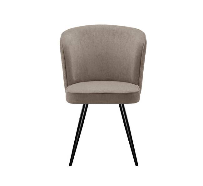 Стул DikLine 348 поворотный P03/L03 бежевый, ножки черные