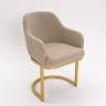 Стул Bella Beige / Gold