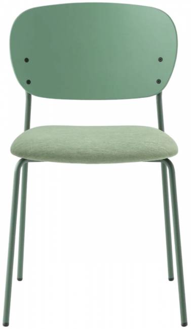 Стул с обивкой Jazz зеленый, светло-зеленый, зеленый 485х515х785 мм