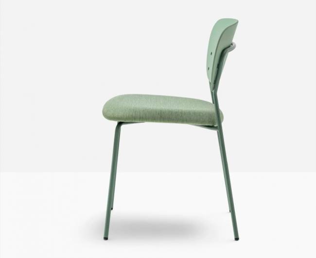 Стул с обивкой Jazz зеленый, светло-зеленый, зеленый 485х515х785 мм