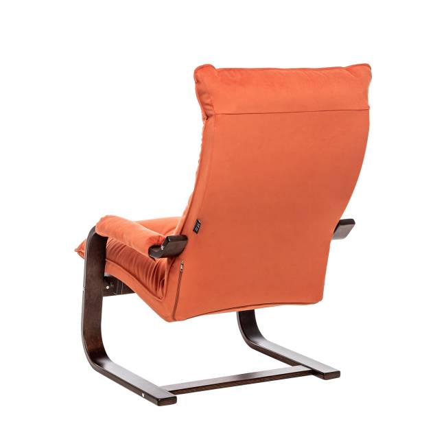 Кресло-трансформер Leset Оливер Орех текстура V39 оранжевый