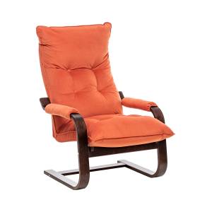 Кресло-трансформер Leset Оливер Орех текстура V39 оранжевый