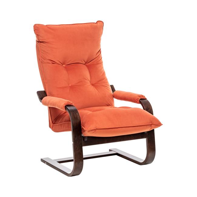Кресло-трансформер Leset Оливер Орех текстура V39 оранжевый
