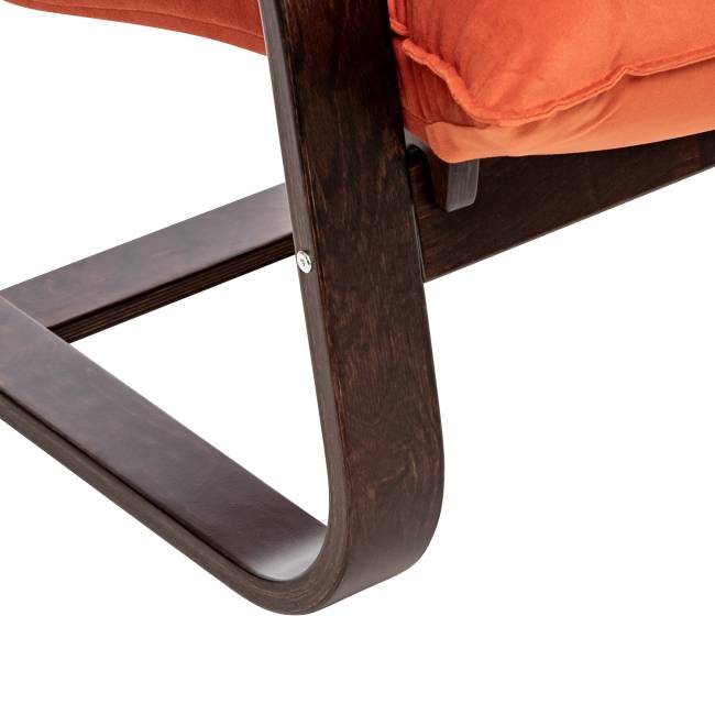 Кресло-трансформер Leset Оливер Орех текстура V39 оранжевый