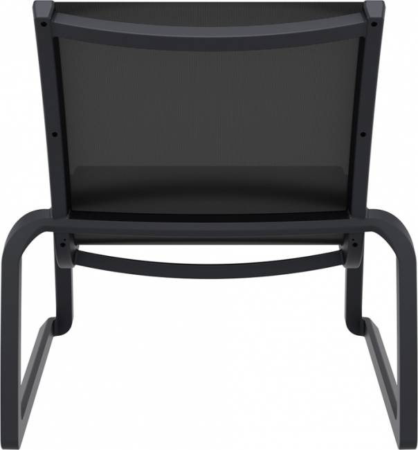 Стул пластиковый Pacific Lounge черный 760х800х850 мм