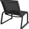 Стул пластиковый Pacific Lounge черный 760х800х850 мм