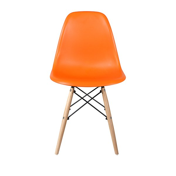 Стул дизайнерский "EAMES DSW" , оранжевый 