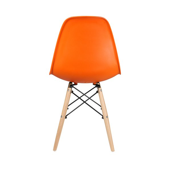 Стул дизайнерский "EAMES DSW" , оранжевый 