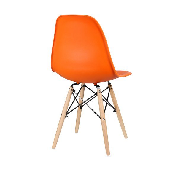 Стул дизайнерский "EAMES DSW" , оранжевый 