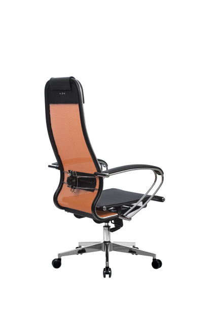 Кресло МЕТТА-4(MPRU)/подл.131/осн.004, оранжевый