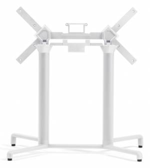 Подстолье металлическое двойное складное Scudo Double Special белый 520х870х720 мм