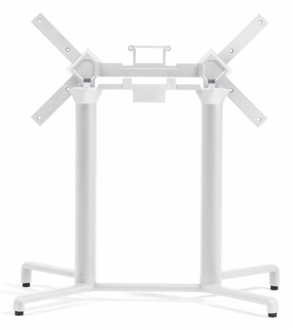 Подстолье металлическое двойное складное Scudo Double Special белый 520х870х720 мм