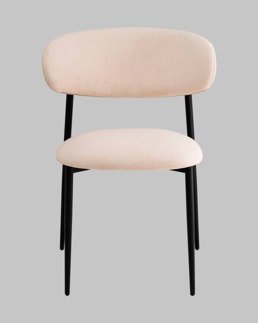 Стул Килиан велюр молочный