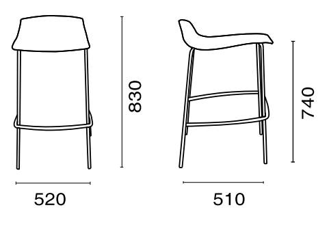 Табурет пластиковый барный X-Treme BSS Pro белый, темно-желтый 520х510х830 мм Табурет пластиковый барный X-Treme BSS Pro белый, темно-желтый 520х510х830 мм