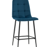 Стул полубарный Одди велюр синий