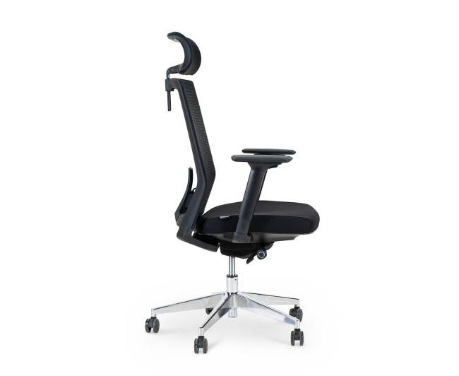 Кресло офисное / Baker / черный пластик /черная сетка / черная ткань Кресло офисное / Baker / черный пластик /черная сетка / черная ткань