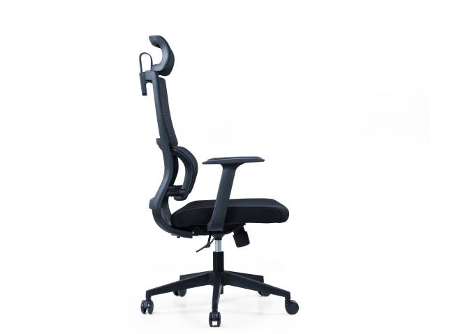 Кресло офисное / Baker / черный пластик /черная сетка / черная ткань Кресло офисное / Baker / черный пластик /черная сетка / черная ткань