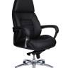 Кресло офисное / Гранд / Grand  / черная экокожа