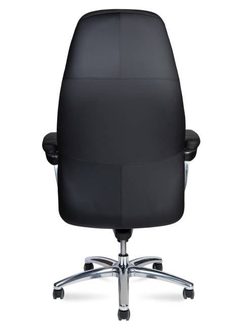 Кресло офисное / Гранд / Grand  / черная экокожа