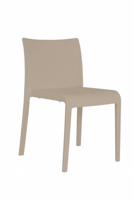 Стул Turn, пластик капучино