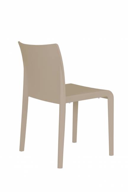Стул Turn, пластик капучино