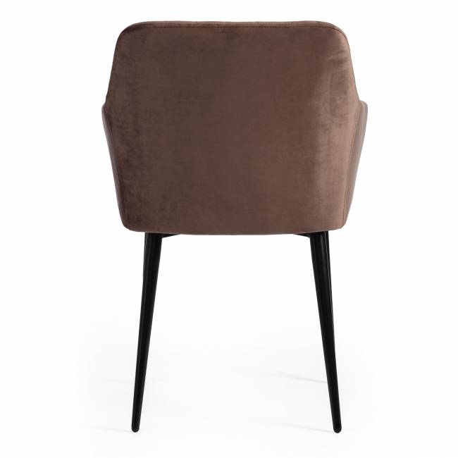 Кресло BREMO (mod. 708) ткань/металл, 58х55х83 см, высота до сиденья 48 см, коричневый barkhat 12/черный (Комплект из 4 шт.) коричневый ткань/металл Кресло BREMO (mod. 708) ткань/металл, 58х55х83 см, высота до сиденья 48 см, коричневый barkhat 12/черный (Комплект из 4 шт.) коричневый ткань/металл