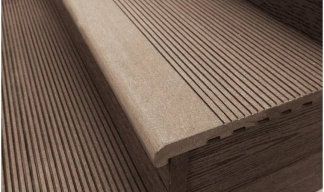 Ступень из ДПК DECKRON/DARVOLEX, 320*20*4000, коричневый