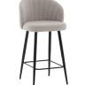 Стул полубарный Ханнингем букле светло-серый