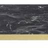 Столешница квадратная Laminate для подстолья Tiffany черный мрамор Имперо 700х700х30 мм