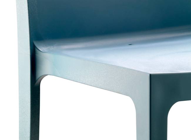 Стул пластиковый Sai Go Green голубой 480х510х820 мм