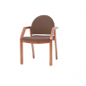 Стул-кресло Джуно 2.0 орех/коричневый