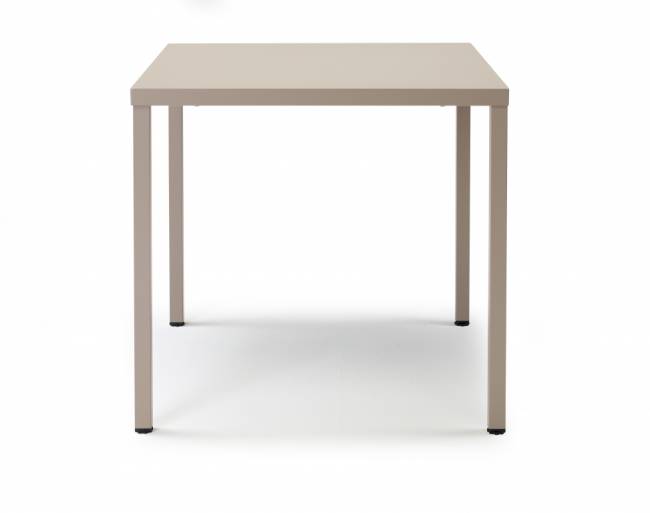 Стол обеденный металлический Summer тортора 800х800х750 мм