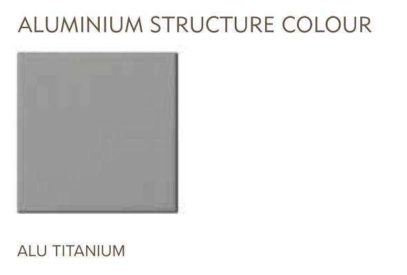 Столик металлический кофейный Jolly титановый 1100х700х340 мм